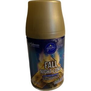 1 Count Glade Fall Night Long Oil Infused Automatic Spray Refill 6.2 Oz